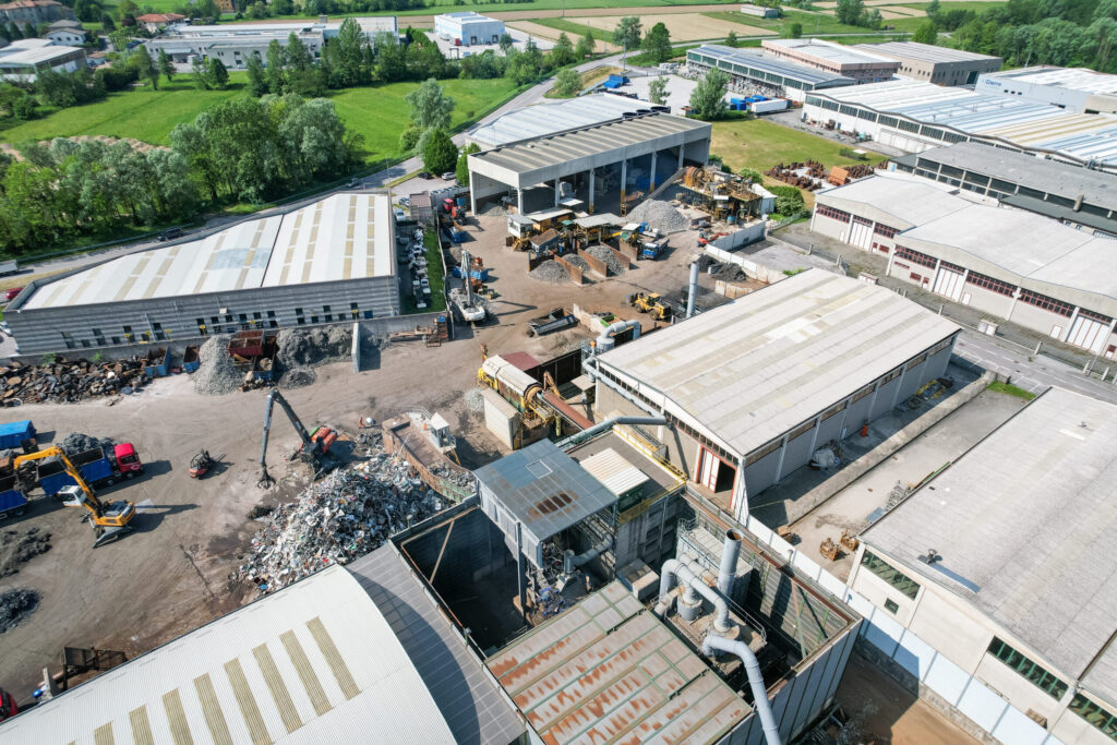 foto panoramica Carprometal azienda riciclo materiali